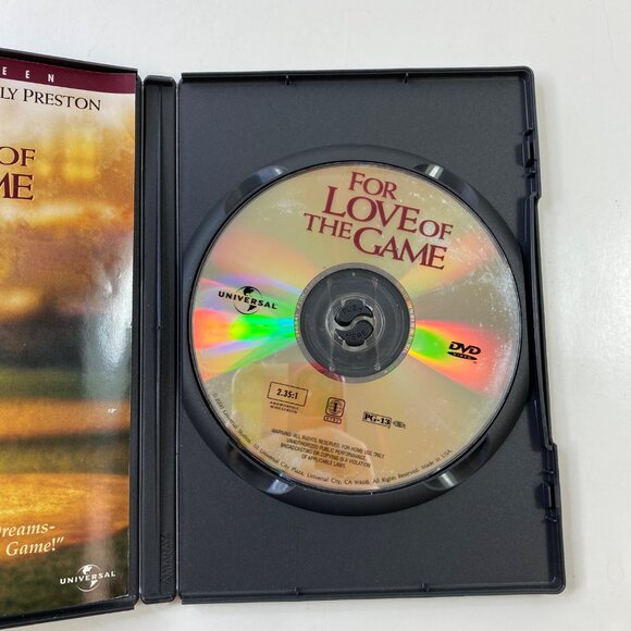 For Love Of The Game DVD Widescreen Universal Kevin Costner & Kelly Preston - Picture 4 of 4